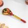 Spoon Polobaska "traditional", gold, 19 × 6 cm, Khokhloma