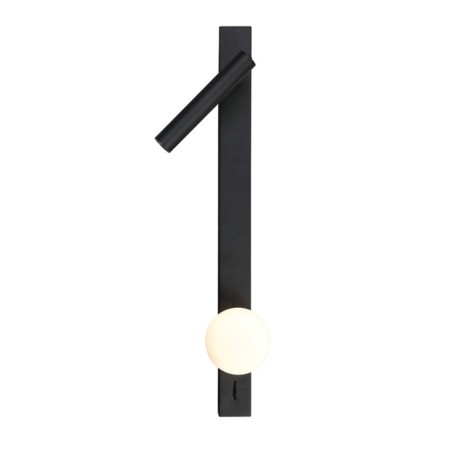Bra Arte Lamp JosepH A2172AP-2BK, G9, 5 W, 10x16x60 cm, 475 lm, black