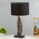 Seville desktop lamp E27 40W Black-Bronze 36x36x65 cm
