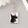 Acryl keychain "Doberman - My Territory" 3.6x5.2 cm