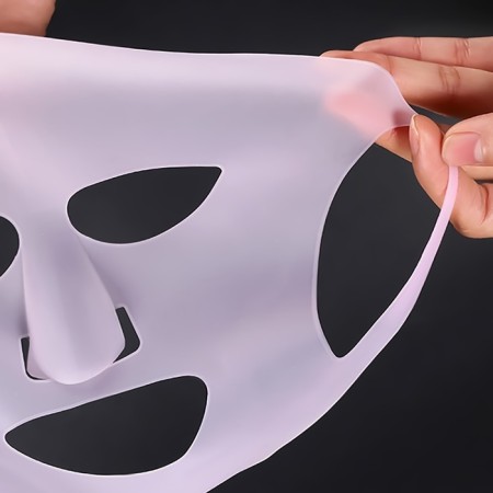 Facial silicone mask, 22 × 28 cm, color mix-2
