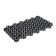 Lawn lattice, 68 × 41 × 3.3 cm, load class C250 to 25 t., Black