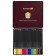 Pencils 24 colors, Brauberg Art Premiere, 4 mm diameter, in a metal pencil case