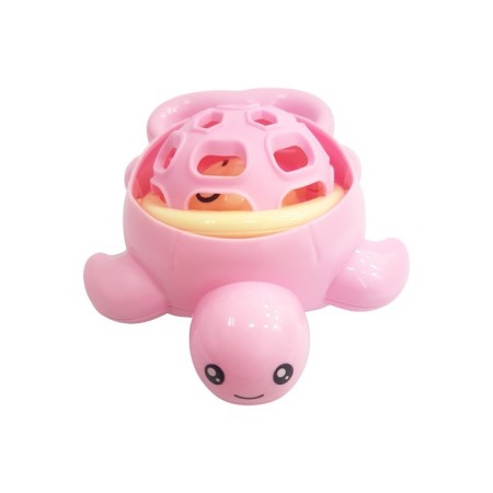 Rattle "turtle", color mix