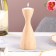 Candlestick, model No. 6, 7 x 17 cm, beech