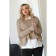 Female jumper, size 62, beige color