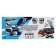 TRAILER truck with 7 machines and helicopter