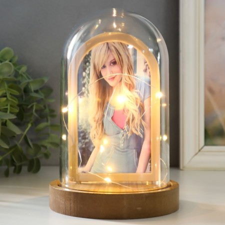 Photo frame 7x12 cm Light "Ark in the flask" from batteries 3xlr1130 11x11x18 cm