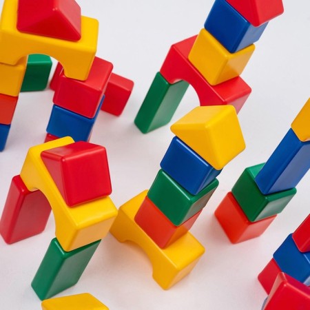 Construction set, 60 elements 6 x 6 cm-11