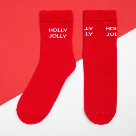 New Year's socks KAFTAN "Holly" p. 36-39 (23-25 ​​cm)