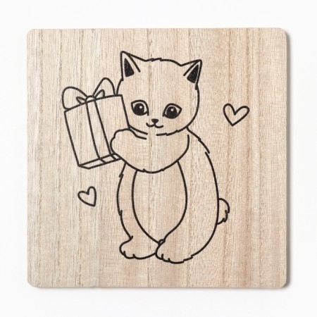 Kit kitchen cat: stand 15*15 cm, take 17*17cm-3