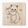 Kit kitchen cat: stand 15*15 cm, take 17*17cm