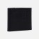 Women's wallet on the button, black color