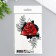 Tattoo "Rose" 10x15 cm