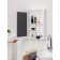 Hilton Universal bathroom set, white color