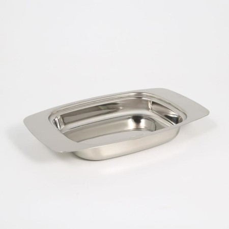 Stainless steel oil, 19.5 × 12 × 6 cm, with a plastic lid-1