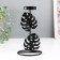 Summary Metal for 1 candle "Two sheets of monsters" d = 4 cm 8x8x13.5 cm