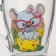 Mug "Funny Beasts", glass, 250 ml, in gift packaging, Mix drawing