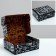 Gift double -sided folding, packaging, “brutal man”, 27 x 21 x 9 cm