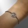 Bracelet-reinforcing "runes" travels, color silver, 17 cm