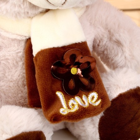 Soft toy "Mishutka in a scarf", 25 cm, color mix-5