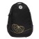 Youth backpack 40 x 29 x 20 cm, Grizzly, ergonomic back, laptop department, black