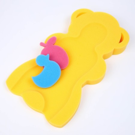 Maxi swimming lining "Bear", yellow/orange color, 55x30x6cm-4