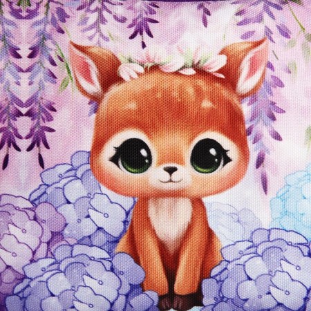Gift set for the girl "deer", bag, notebook-6