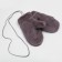 Women's mittens minku "Tender", rr 22cm, col. grey