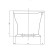 Toilet "Dachny", white