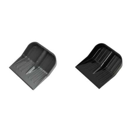 Polycarbonate shovels, 430 × 420 mm, without a plank, with a calf under the stalk, mix-9
