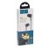 Hoco M70 headphones, wired, vacuum, microphone, jack 3.5 mm, 1.2 m, black