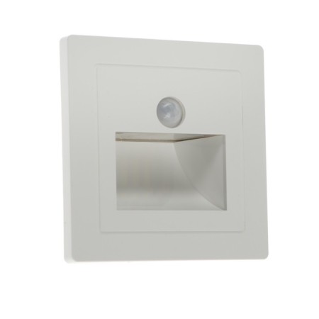 Built -in lamp, for the stairs, engine sensor., 1.5 W, 60 lm, 6500k, 220 V, Bel. Light 942457