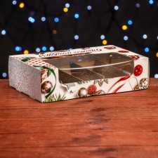The box is folding, under 5 eclairs 