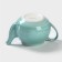 Teapot Porcelain Hot Dolyana Milky Way, 900 ml, turquoise color