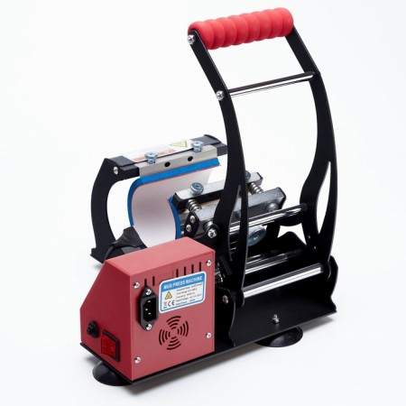 Thermopress for sublimation, black and red color-2