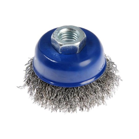 Metal brush for ushm tundra, "cup", M14, 65 mm