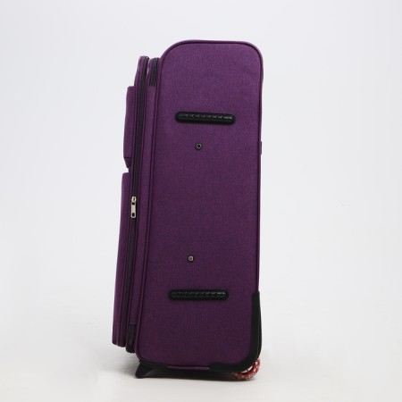 Big suitcase 28 ", a lightning department, code castle, 3 wheels, 2 external pockets, purple color-2