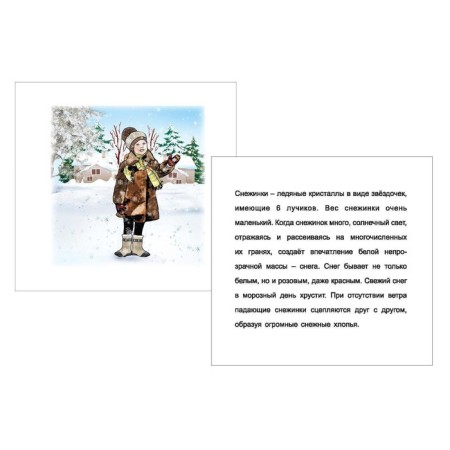 Seasons. Winter. 12 training cards-2
