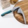 Magistro Coral garlic press 20.2 × 4.2 × 6.5 cm, green color, gray