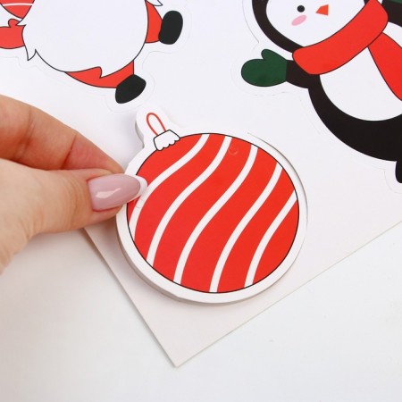 Girland on the tape make the New Year's itself, length 200 cm-2