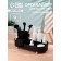 Organizer 9 Sectic Elis Rotes 34.5*14.7*14.3 cm black/silver K/Cor NAKL QF