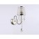 Wall lamp with lampshade and crystal Ambrella Light, Traditional, TR4595, 1HE14, color chromium