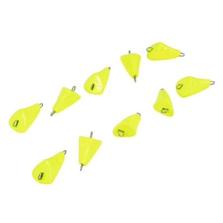 Cargo bullet-excentric painted pissy Yaman 10 pcs., 14 g, yellow-3