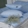 The pillow is high, size 70x70 cm, color mix