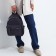 A backpack with a zipper, Medvedkovo, external pocket, purple color