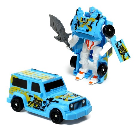 Robot "Mechanical Warrior", transforms, color mix-1