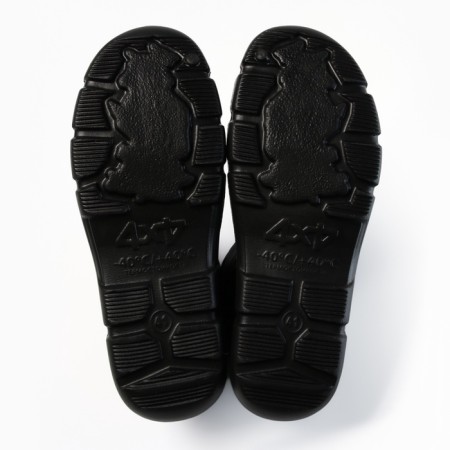 Half -boots insulated men 4x4, black color, size 44-2