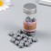 Surgut in granules in a jar of "stars" gray matte 16 g 7x3x3 cm