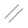 Tundra metal drill, HSS-CO (5% cobalt), cylindrical tail., 3.5 mm, 2 pcs.